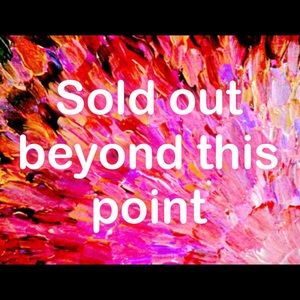 Items unavailable beyond this